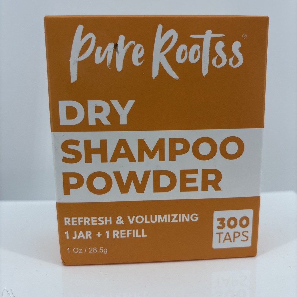 Pure Rootss Dry Shampoo Styling Powder - Refreshes & Volumizes - Exp 9/27
